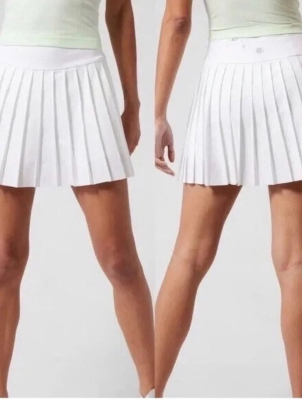 Athleta Elevate Skort Jupe Short Elevate Tennis Golf Athletic Preppy Pleated
